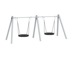 Качели на металлических стойках «2 гнезда», 423.03 исп.7