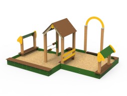 Песочный дворик «Деревенька», 371.09 исп.9