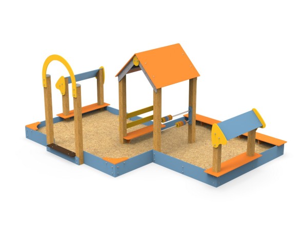 Песочный дворик «Деревенька», 371.09 исп.9