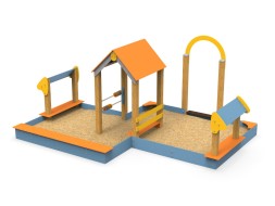 Песочный дворик «Деревенька», 371.09 исп.9