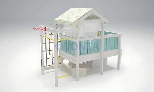 Игровой комплекс Савушка Baby 3 голубой
