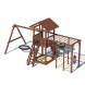 Детская деревянная игровая площадка для улицы дачи CustWood Active 5