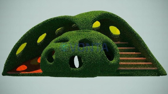 Топиари лабиринт №1 — газон Deluxe