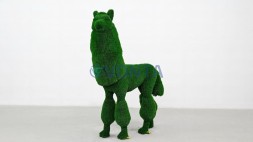 Топиари композиция Альпаки — газон Есо+Luxe