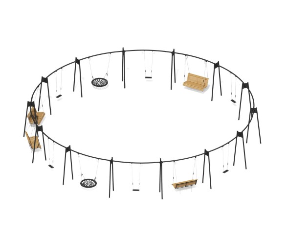 Парковые качели “Единство”, МФ-113