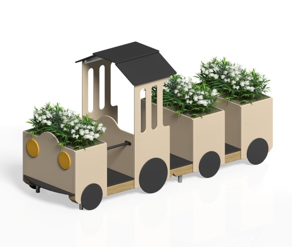 Цветочница “Паровозик”, МФ-77