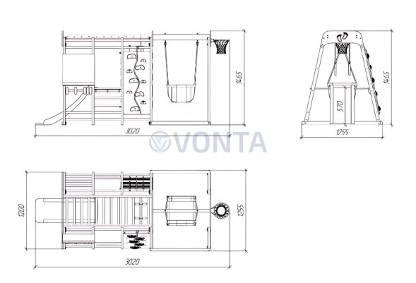 Детский комплекс Савушка Непоседа 8 shiitake