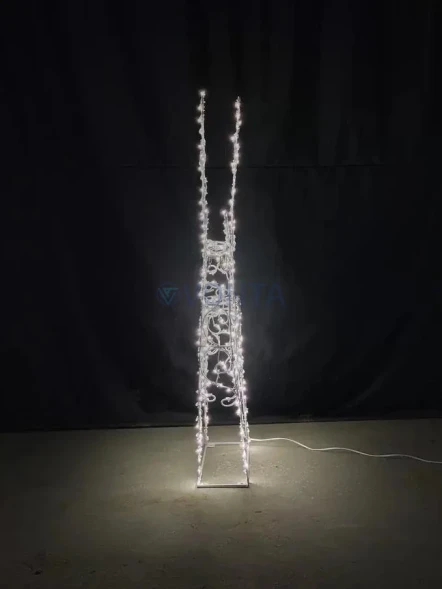 Светодиодная фигура Олень стилизованный малый 160 см., (SR035)