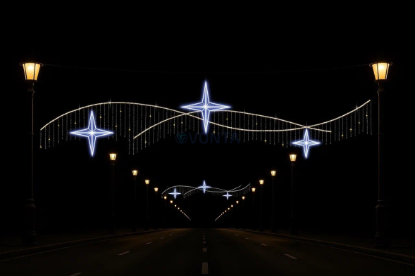 Светодиодная растяжка Волна 500 см., (SR365)