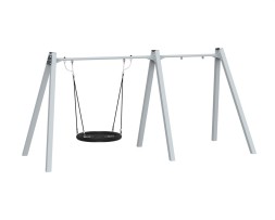 Качели на металлических стойках «Гнездо + 1 подвес». 1 подвес приобретается отдельно, 423.03 исп.2