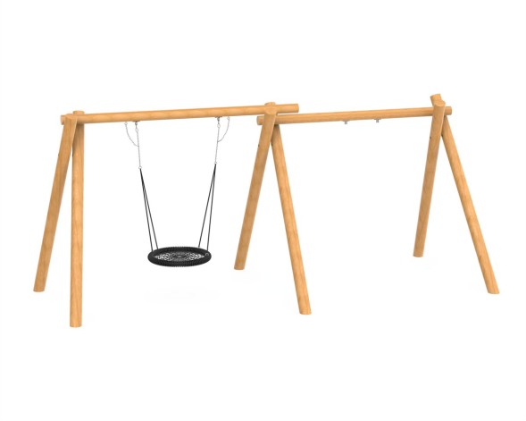 Качели «Салют» гнездо+1 подвес. 1 подвес приобретается отдельно, 894.13 исп.1