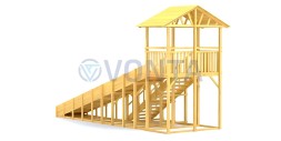 Зимняя горка Савушка Зима Wood 6/1