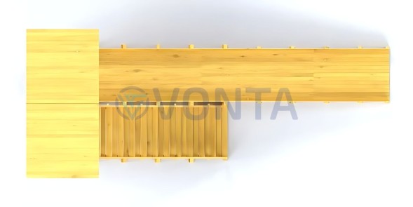 Зимняя горка Савушка Зима Wood 6/1