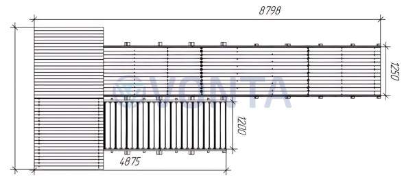Зимняя горка Савушка Зима Wood 6/1