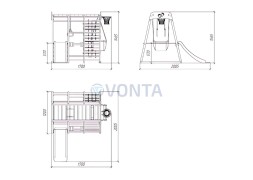 Детский комплекс Савушка Непоседа 5 nero