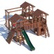 Детская деревянная игровая площадка для улицы дачи CustWood Active 15