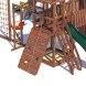 Детская деревянная игровая площадка для улицы дачи CustWood Active 15