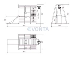 Детский комплекс Савушка Непоседа 5 shiitake