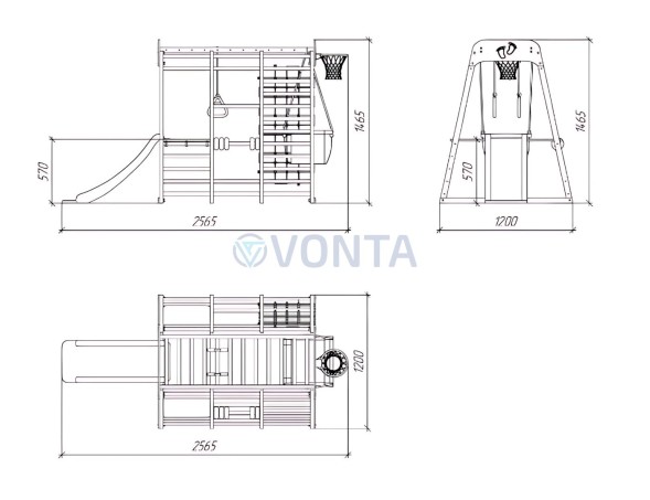 Детский комплекс Савушка Непоседа 5 shiitake