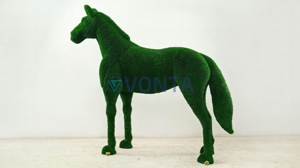 Топиари конь кавалерийский — газон Deluxe Green