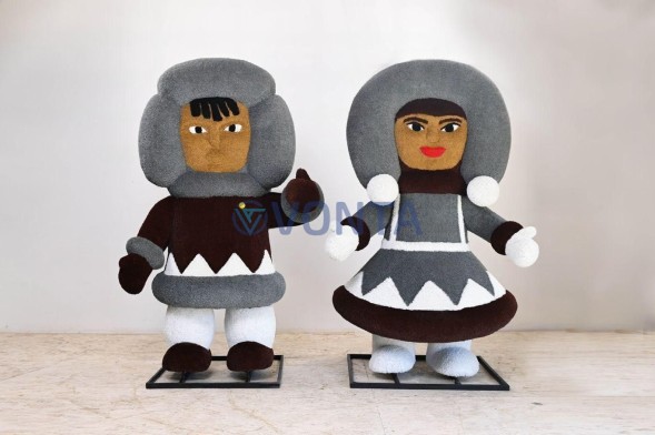 Топиари композиция эвенки — газон Eco