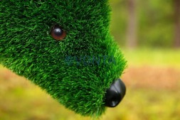 Топиари олень, пасется — газон Eco Green