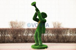 Топиари музыкант, трубач Дэвис — газон Deluxe