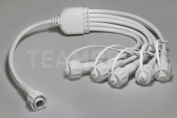 Разветвитель, 2 pin, 1-5, белый