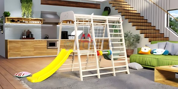 Детский комплекс Савушка Непоседа 5 oak