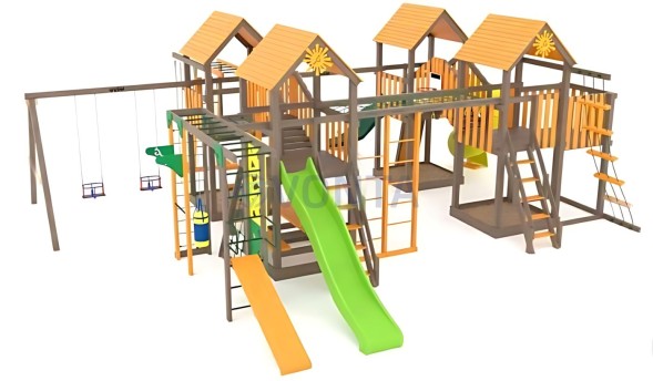 Детская площадка IgraGrad Комбо Х2