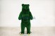 Топиари медведь с кашпо, h=190см, газон Deluxe Green