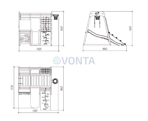 Детский комплекс Савушка Непоседа 4 soft