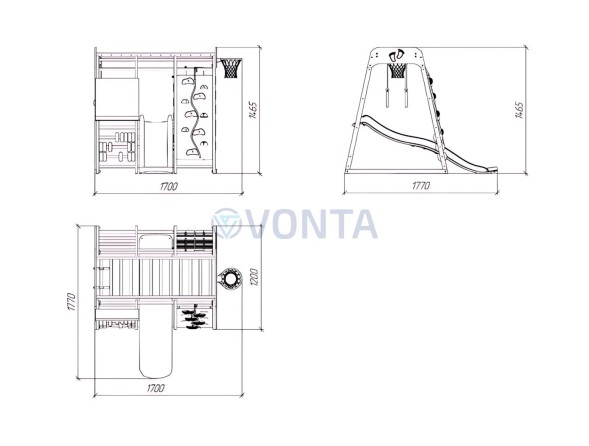 Детский комплекс Савушка Непоседа 4 soft