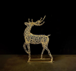 Светодиодная фигура Олень со съемными рогами 240 см., (SR031)