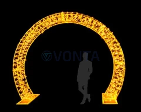 Светодиодная арка Круглая 300 см., (SR208)