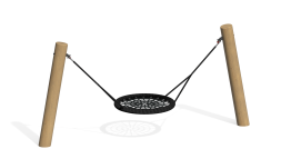 Качели “Эко” с подвесом, КЧ-33.3