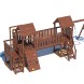 Детская деревянная игровая площадка для улицы дачи CustWood Scout SC13