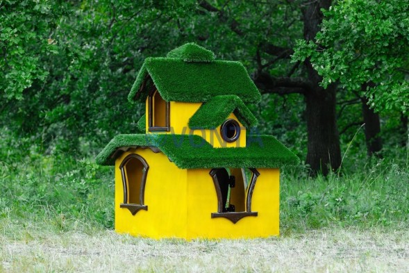 Топиари дом теремок — газон Deluxe