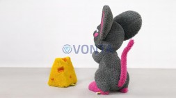 Топиари Мышка с сыром — газон Есо