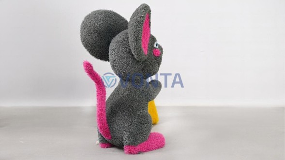 Топиари Мышка с сыром — газон Есо