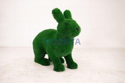 Топиари заяц Чики, h=80см — газон Delexe Green