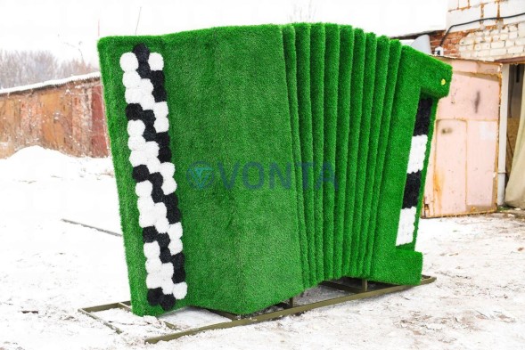 Топиари баян — газон Eco Green