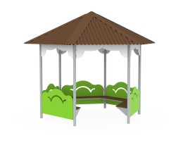 Беседка «Лужайка», 721.01.05