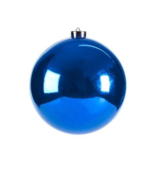 Шар глянцевый, синий, 10 см, 12 см, 15 см, 18 см, 20 см, 25 см, 30 см, 35 см, 40 см