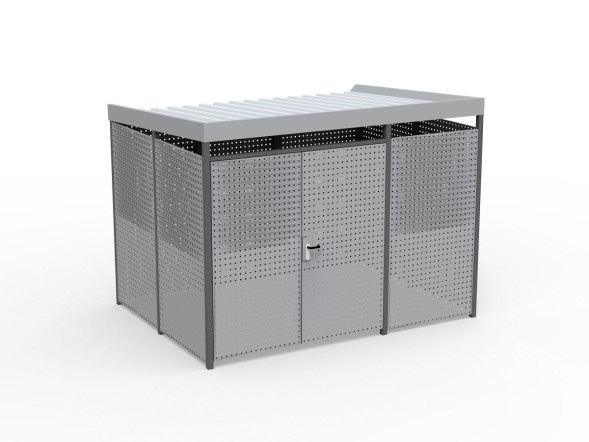 Контейнерная площадка для ТБО «Техас» на 4 контейнера