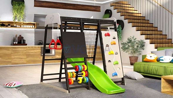 Детский комплекс Савушка Непоседа 4 nero