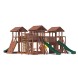 Детская деревянная игровая площадка для улицы дачи CustWood Active 16