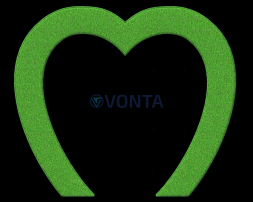 Топиари сердце-арка, газон Eco