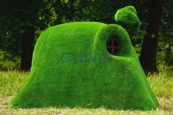 Топиари дом сказочный, h=190см- газон Premium