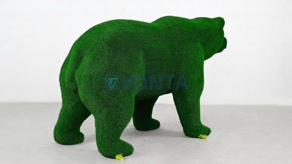 Топиари медведь Велес – газон Есо